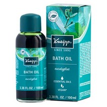 독일명품 크나이프 베스오일 입욕제 100ml 실리콘 파라벤 무첨가 비건화장품, 유칼립투스개
