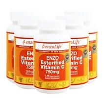 엔조라이프 뉴질랜드 중성비타민C 750mg 600개