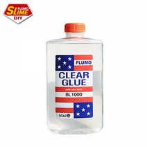 보아스린 쁠루모 클리어 글루 (BL1000) 슬라임 데코 만들기 재료 공작완구