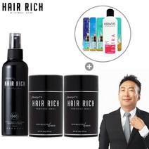박명수 헤어리치 박명수 흑채 20g 2개+사은품 정수리흑채 가루형흑채 흑체 증모제, 1개, 흑색2개+미스트
