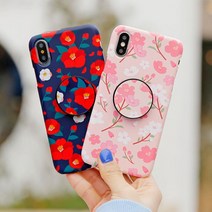 [Hidi] 아이폰6/6S / 코지 블루밍 스마트톡 3D하드케이스, 벚꽃, 선택옵션