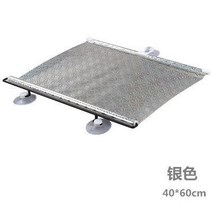 햇빛 가리 롤러 셔터 정원 자동차 차양 Pergola 40x60 메쉬 포인트 여름 단열 가정용 유리 그늘 홈, [01] 40x60cm, [02] 라이트 그레이