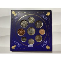 9개 영국 1998년 기념 세트 1파운드 희귀동전, 선택하세요