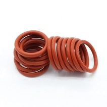고무오링 패킹 실리콘 오링 고무링 VMQ-O 링 씰 개스킷 두께 CS 3mm OD 10 ~ 70mm 실리콘 고무 절연 방수, 43 OD 68mm_01 빨간_01 3mm