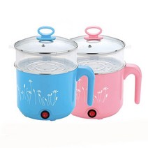 업소용보온밥통 대용량밥솥 대형 업소용전기밥솥 35인용 15인용 20인용 취반기 대형찜기 10인용 1.8l 450w 더 빠른 휴대용 미니 전기 밥솥 스테인레스 스틸 기선 냄비, 분홍색 증기선, 유럽 ​​연합