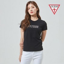 [게스] 여성 라인 게스로고 반팔티 OM2K0553