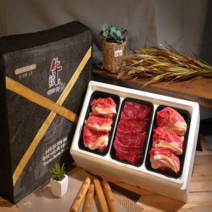 [명품한우] 1등급 한우 선물세트 4종 꽃등심 채끝 갈비살 부채살 불고기 국거리, 1세트, 1++ 꽃등심 불고기(600g)