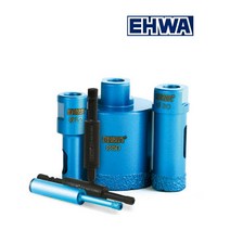 이화 융착코아비트 모음 대리석 타일 천공 그라인더 드릴 사용가능규격, 75mm