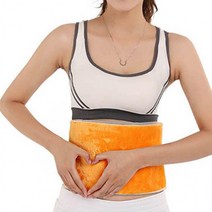 남성 여성 퍼 안감 스판 소재 방한 허리 보호대, 골드_FREE(xl)