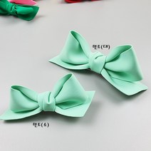 반반하니 큐티입체리본 네오플랜 어린이 아동헤어핀