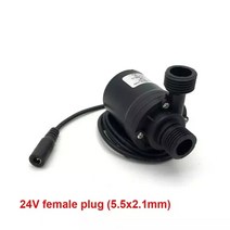 미션오일 자가오일교환기 오일교환펌프 엔진오일 800lh 5m dc 12v 24v 태양광 브러시리스 모터 물 순환 워터 잠수정 워터, 24v DC 커넥터