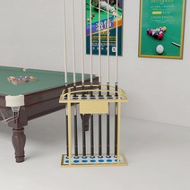 당구큐대 당구 큐 랙 플로어 스탠딩 레크리에이션 심플 모던 새 스타일, 4. 큰 금색
