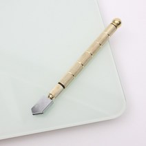 12mm 유리 재단 짜르는 오리는 끈는 끊는 칼 오일형, 1개