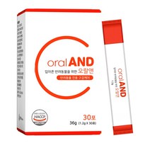 오랄앤 30포 강아자 고양이 구내염 입냄새제거 치주염 면역 장건강 영양제, 30p
