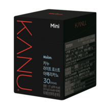 카누 미니 라이트 로스트 아메리카노, 0.9g, 30개입, 7개