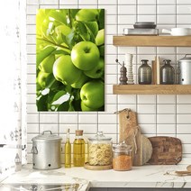 아란아트 사과그림 풍수 인테리어 캔버스 액자 주방 거실, 18.풍요로운 청사과