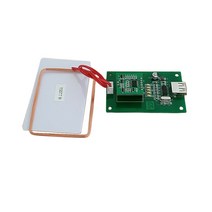 RFID 125Khz T5577 EM4305 칩 카드 섹터 리더 라이터 모듈 안테나 UART 포함, 03 Develop board