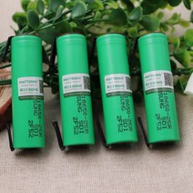 3.6v건전지 18650고방전 100% 오리지널 삼성 18650 2500mah 배터리 INR18650 25R 20A 방전 리튬 배터리, 10 PCS