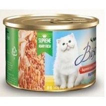 비스트로 고양이용 흰살참치와 닭안심 캔, 생선, 160g, 10개입
