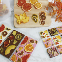 웜푸드 바크초콜릿 재료 키트 낱개상품 bark chocolate kit, 빅바크 3구몰드