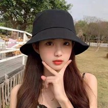 ROEO 여름 여성 버킷햇 여자벙거지모자