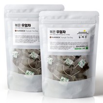 늘해찬 국산 볶은 우엉차 삼각 티백 전통차 허브차 삼각티백 대용량, 100개입, 1g