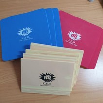 KSD한국스포츠 KSD 발차기 연습용 판미트 태권도 격파판, 빨강