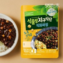 맛있는家 풀무원 두부 크럼블 덮밥소스 직화짜장 160g 빈티지