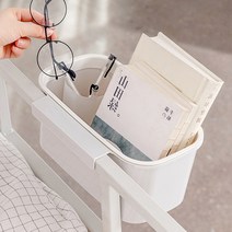 미금컴퍼니 침대걸이수납 다용도 소품 보관함 정리함 보조 수납바구니 1+1, 걸이형 수납 정리함 1+1