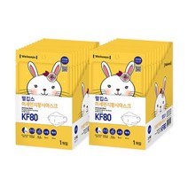 웰킵스 미세먼지황사마스크 소형 KF80, 30개입, 2개, 백색