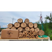 산골참나무장작/캠핑장작20kg(2망)/캠핑용/바베큐용 장작/캠프파이어용