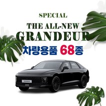 [차랑] 디올뉴 그랜저 GN7 튜닝 용품 인테리어 악세사리 모음 보호필름 스크래치 커버 스티커 쿠션, 18.도어스크류 커버 : 블랙 (로고O)