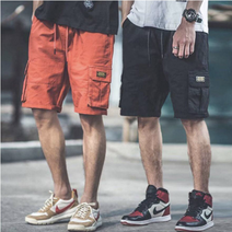 남자 카고 반바지 허리 밴딩 5부 캐주얼 데일리 팬츠 데일리반바지 남자스판반바지 남자반바지코디 남자카고바지 캐주얼반바지 포켓바지 남자캐주얼반바지