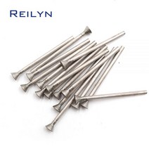 벨트 원형 에어 스핀들 패스툴 샌더 에머지 다이아몬드 연삭 버 치아 비트 다이 그라인더 드레멜 로터리 공구용 헤드 C3 타입 파인 그레인, 4.0mm(20pcs)