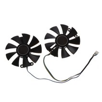 Zotac GTX 1060 GTX950 1050Ti 그래픽 카드 냉각 팬용 새로운 85mm GA91S2H DC 12V 0.35A 4 핀 쿨러 팬 교, 한개옵션0