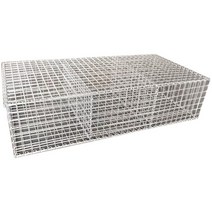 돌망태 석축쌓기 개비온석 돌클립 옹벽 사각 클램프, 메쉬 5x10cm  1x0.5x1m