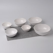 멜라민그릇 한식볼 (4볼-10볼) 업소용 면기, 한식7볼