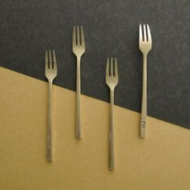 놋담 방짜유기 커트러리 티포크 4P, 없음