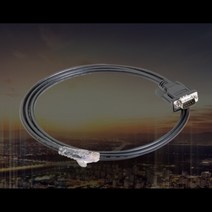 시리얼카드/디바이스서버전용 RJ45 to DB9M 케이블(1.5M) 설치 교체 랜 인터넷 사무실
