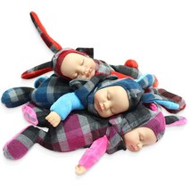 촉감발달 뚜시베베 토비 애착인형 3종 봉제인형 수면인형 바니 토끼인형 삼둥이 어부바인형