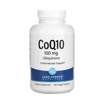 레이크에비뉴 코큐텐 CoQ10 100mg 베지 캡슐 360정, 360개입