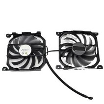 Geforce Gtx 1080 8GB Tw 용 Inno3d 1070 X2/1080/1070 X2/x2v2 V3 Cf-12915s 4 핀 헤더 그래픽 카드 냉각 팬, 01 black