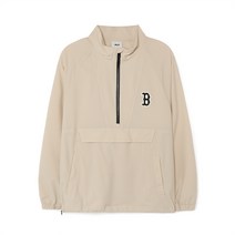 베이직 미디움 로고 아노락 BOS L.Beige