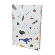 공책키트 DIY 북아트1216 노트만들기 KIT 13종, 4.공룡 아이보리