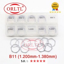 B15 B40 CR 연료 인젝터 조정 와셔 개스킷 수리 키트 Bosch, 01 B11(1.20-1.38) 50PCS, 01 B11(1.20-1.38) 50PCS