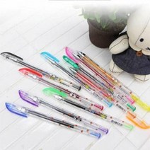 동아 미피 향기나는 펜 0.38 0.5 중성펜 향기펜 미피펜 향기나는펜 칼라펜, 0.38mm / 흑색