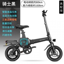 독일 GDANNY 전기 전동 자전거 접이식 리튬 배터리 전동 킥보드 배달 운동 패달 겸용, 160km주행2