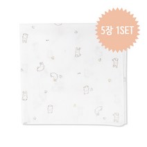 [오가닉맘] 유아 말랑래빗손수건세트(MIR7HT02), 없음