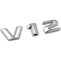 벤츠 V12 엠블럼 마이바흐 S클래스 S500 S560 S580 S600, W222 실버