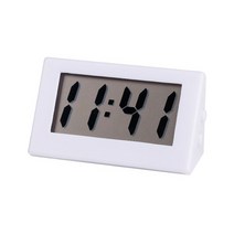 차량용시계 자동차 야광 아날로그 디지털 대시보드 LED 차량용 LCD 디스플레이 대시 보드 시계 브래킷 미니 휴대용 1 개, 2.without battery